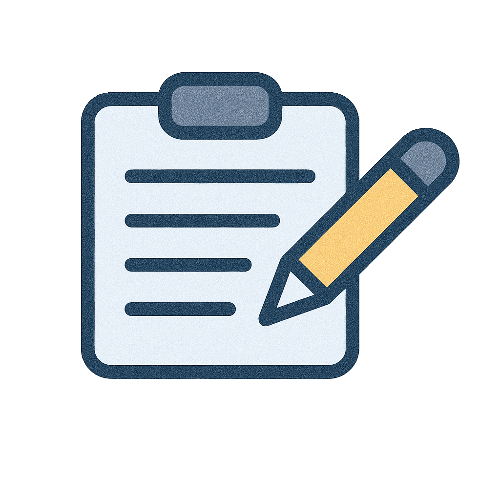 Note Taking Icon